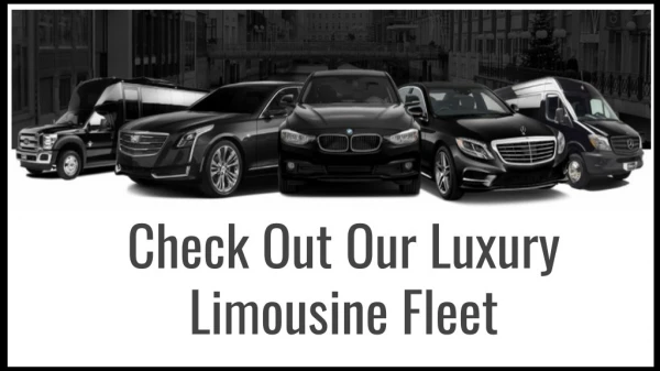 Check Out Our Luxury Limousine Fleet - Air One Worldwide Transportation