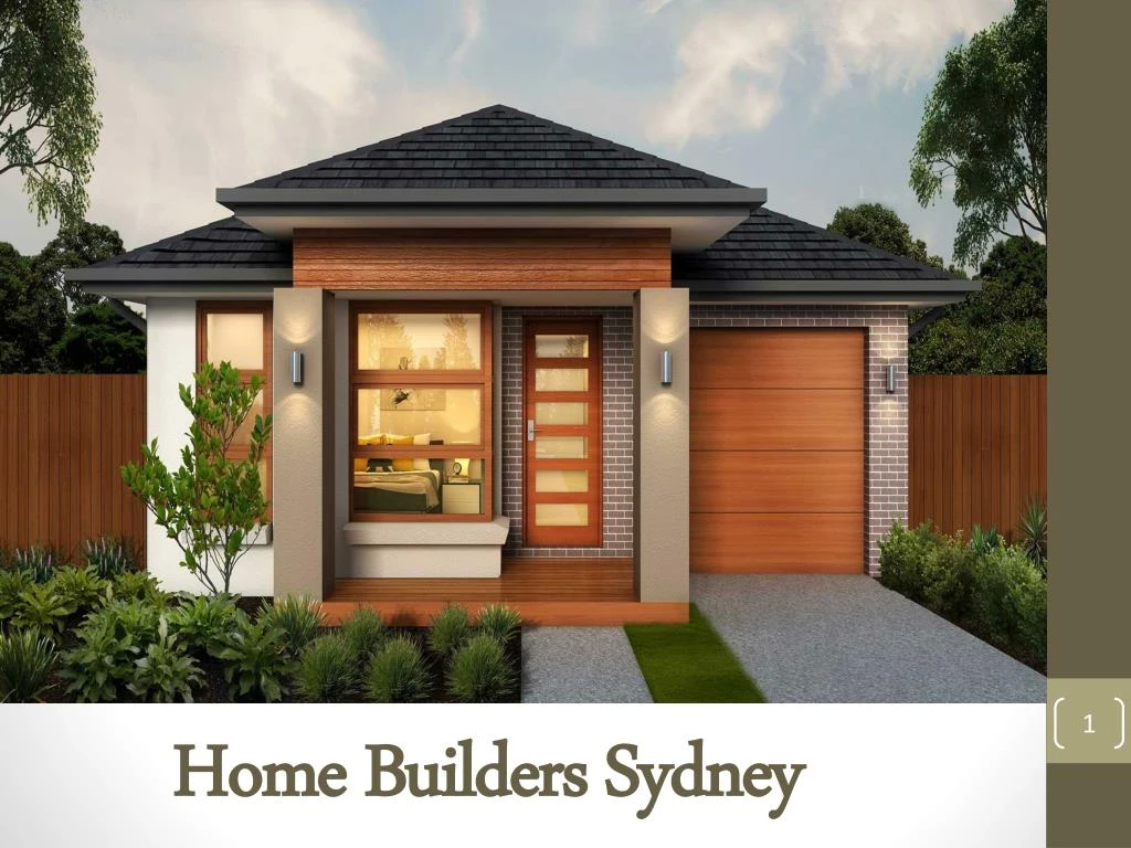 home builders sydney