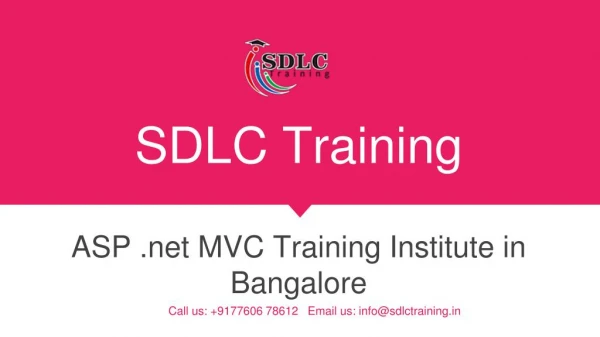 ASP .Net MVC Training in Marathahalli, Bangalore
