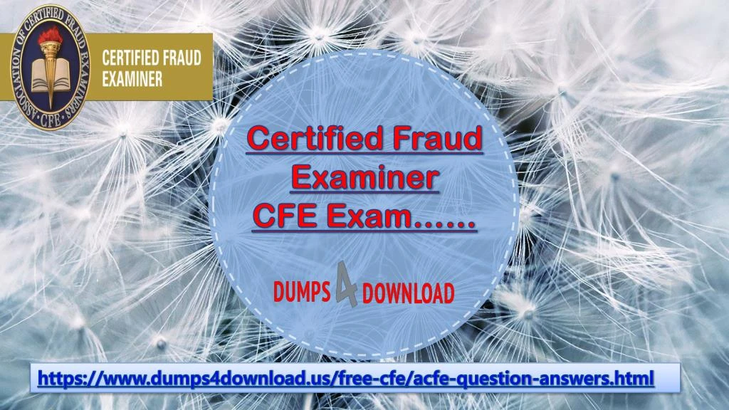 certified fraud examiner cfe exam