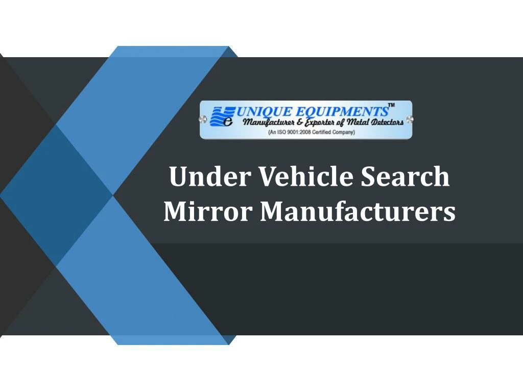 under vehicle search mirror manufacturers