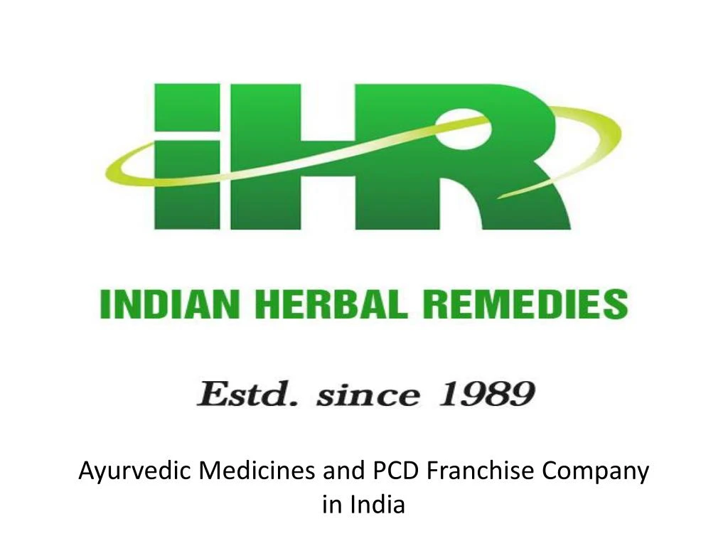 ayurvedic medicines and pcd franchise company in india