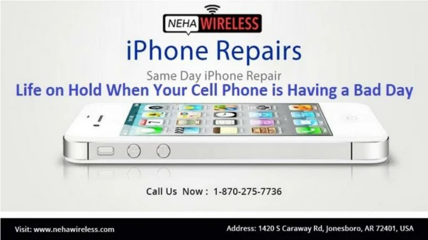 iPhone Phone Repair - Life on Hold When Your Cell Phone is Having a Bad Day