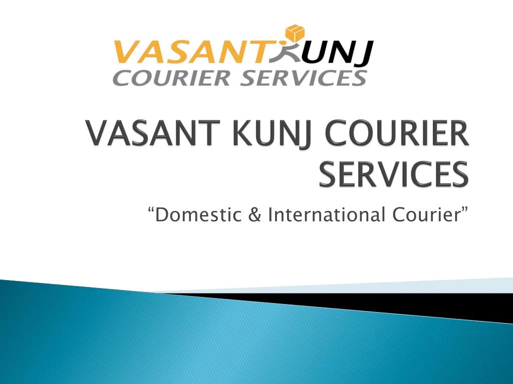 vasant kunj courier services