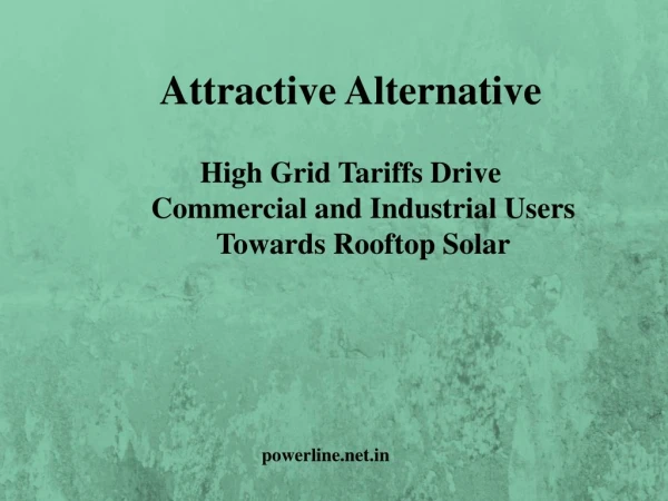 Renewable Energy News India - PowerLine Magazine India