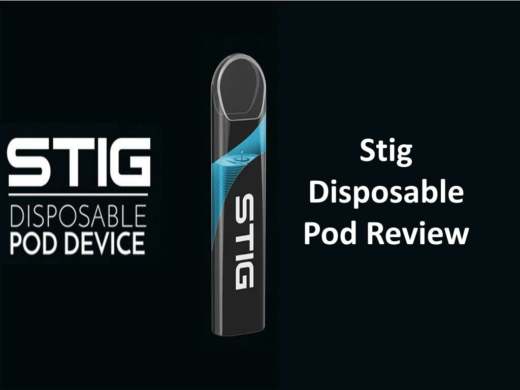 stig disposable pod review