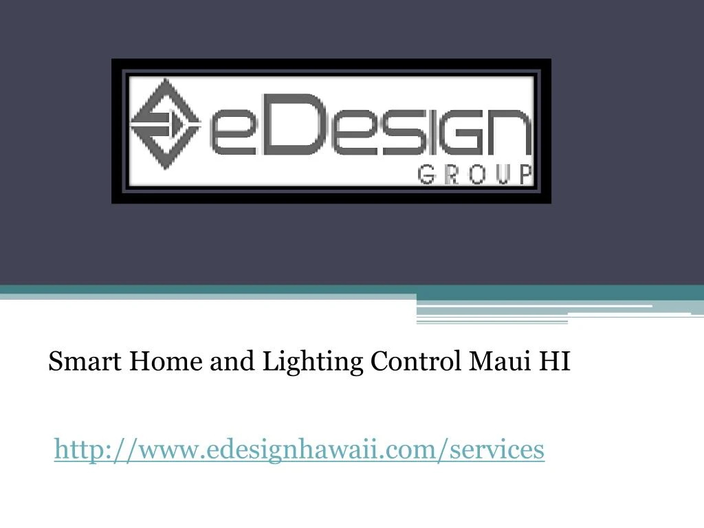 smart home and lighting control maui hi