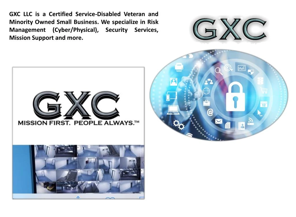 gxc llc is a certified service disabled veteran