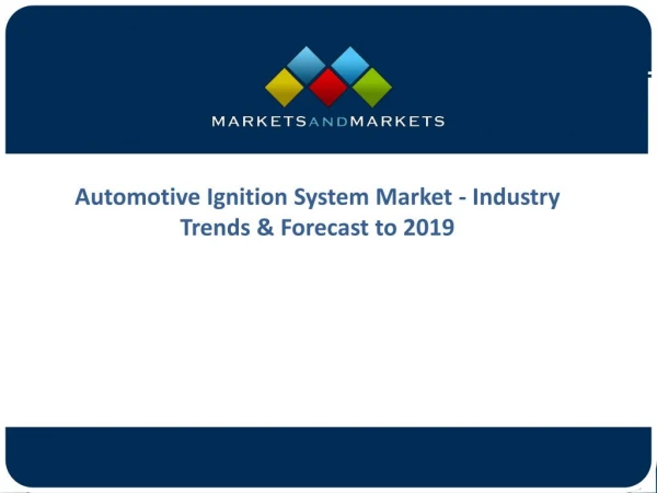 Current market trends of Automotive Ignition System Market