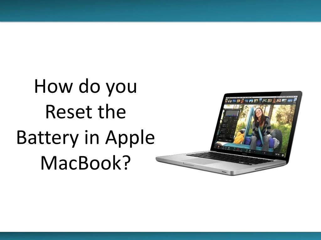 how do you reset the battery in apple macbook