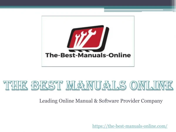 Instant Download Service Manual