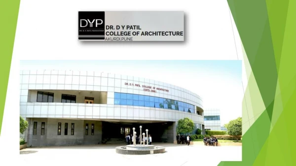 DYP - Top Architecture Colleges in Pune
