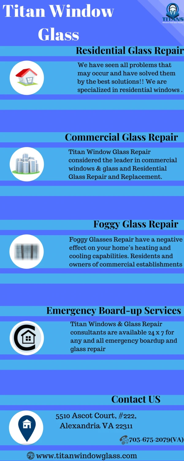 Commercial Glass Repair with Titan Window Glass