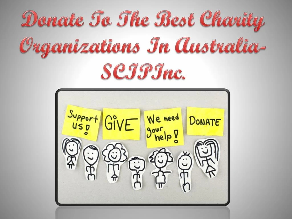donate t o t he best charity organizations