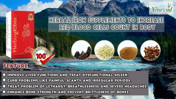 Herbal Iron Supplements to Increase Red Blood Cells Count in Body