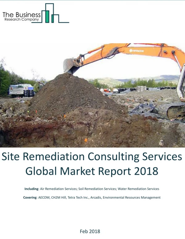 Site Remediation Consulting Services Global Market Report 2018