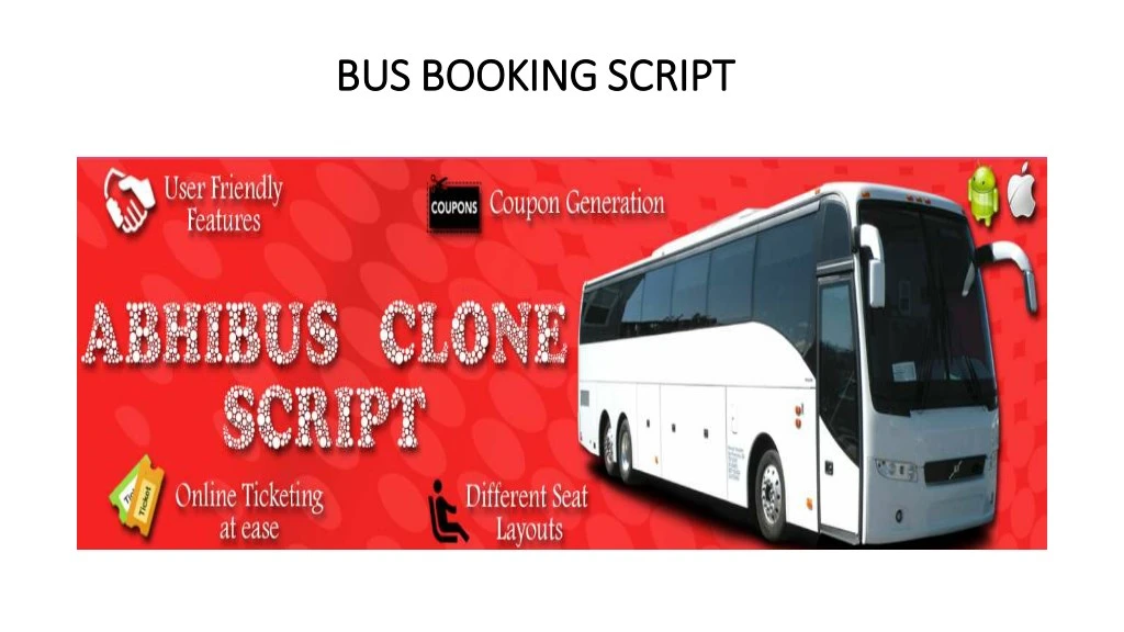 bus bus booking script booking script