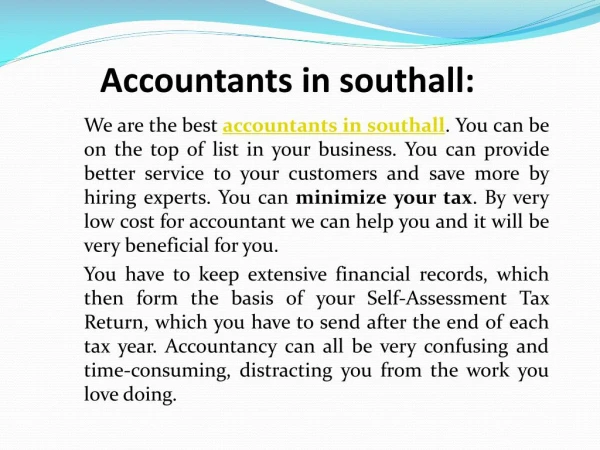 Accountants in Southall - MFK Accountants