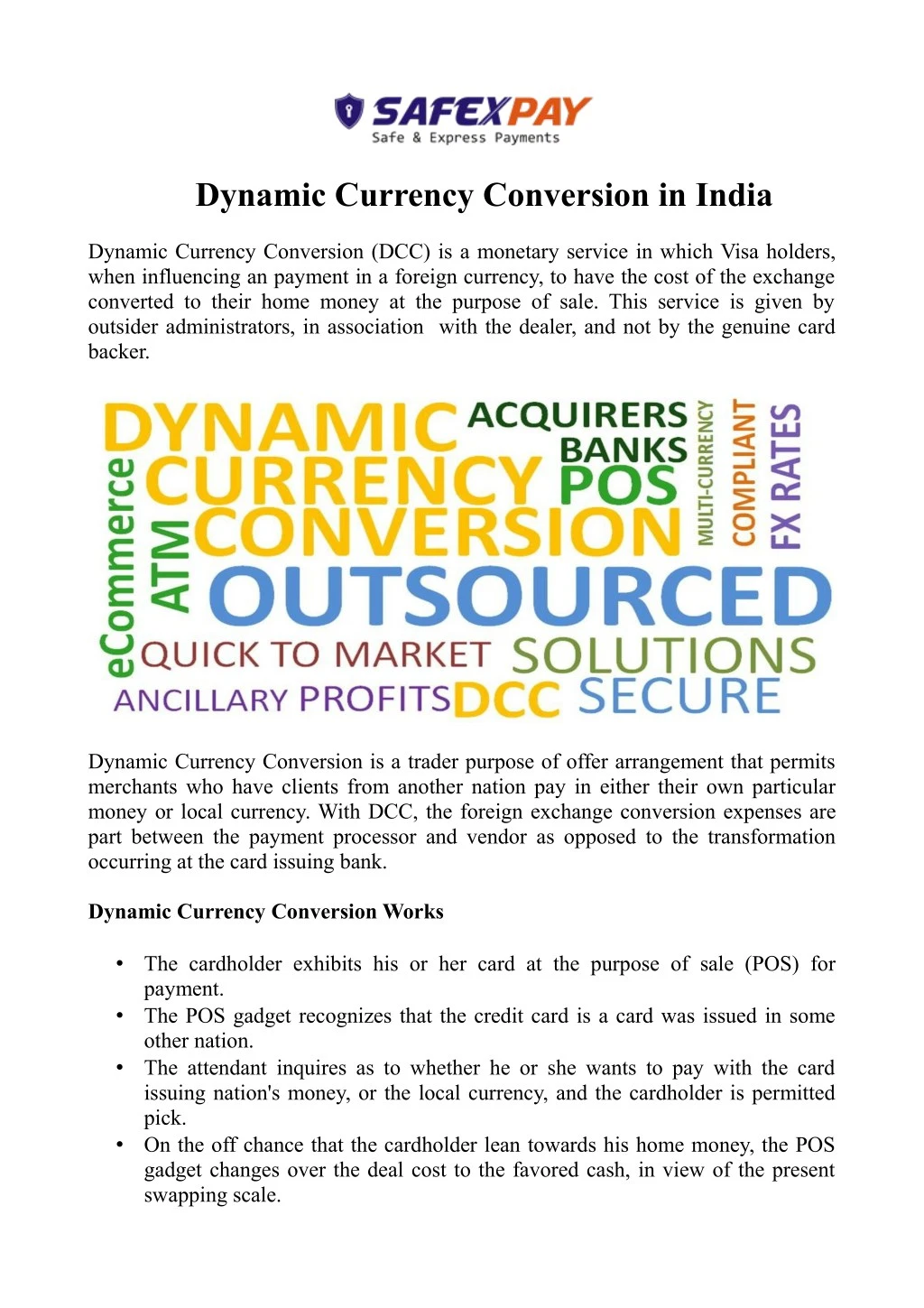 dynamic currency conversion in india