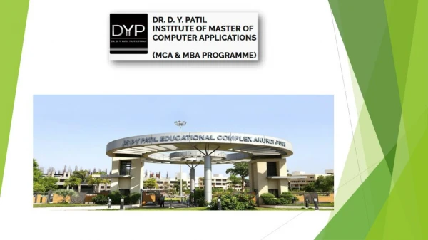 DYP - Top College for MCA & MBA in Pune