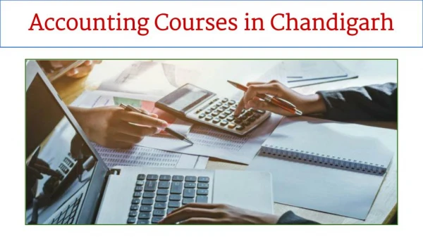 Accounting Courses in Chandigarh