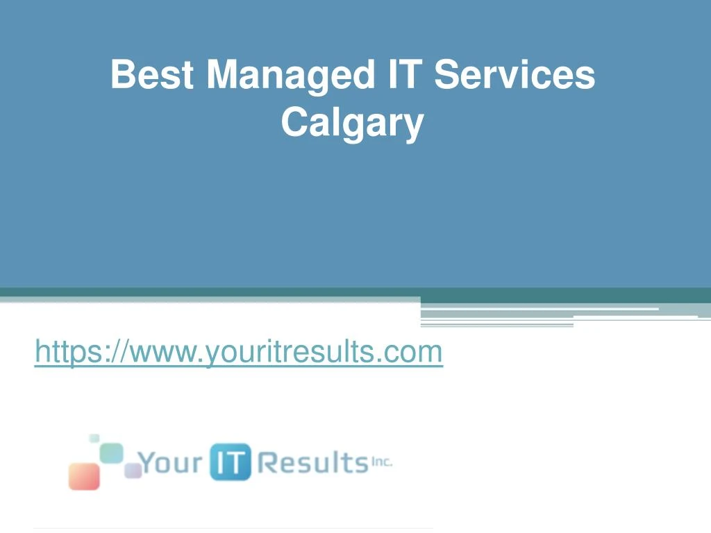 best managed it services calgary