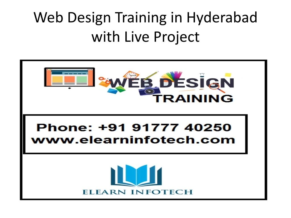 web design training in hyderabad with live project