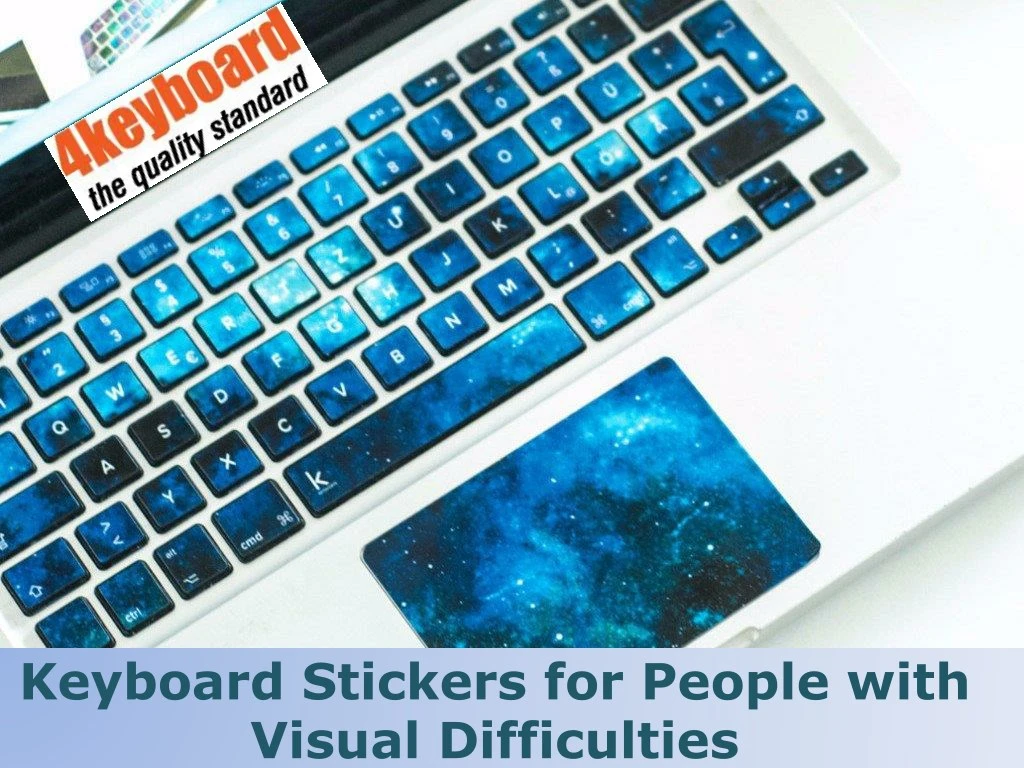 keyboard stickers for people with visual