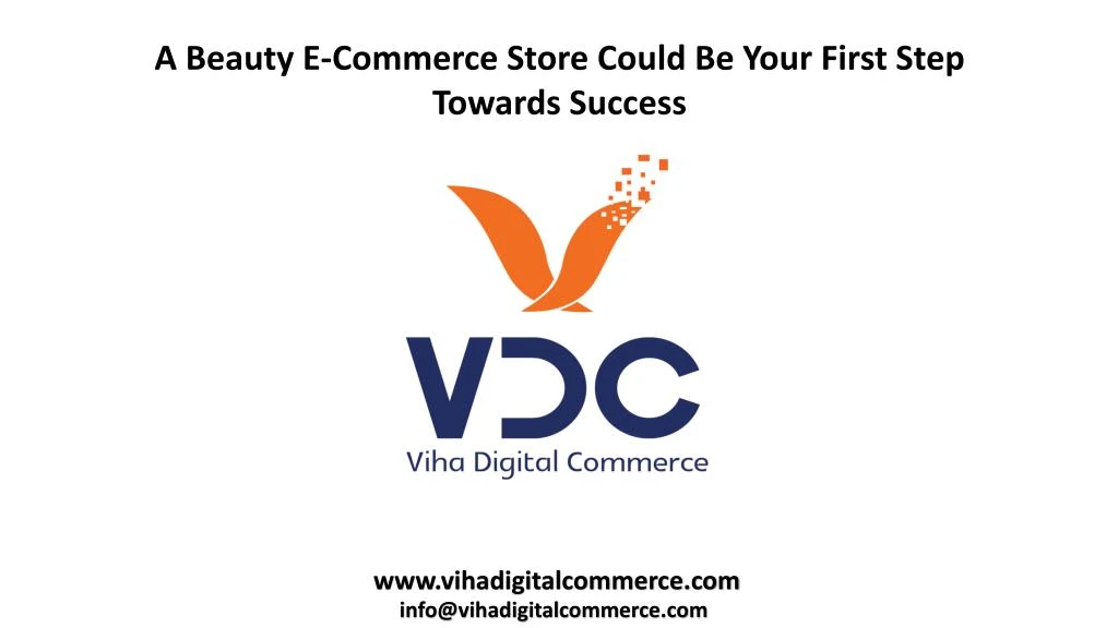 a beauty e commerce store could be your first