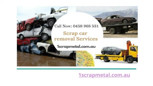 Quick and Reliable scrap car removal Services!