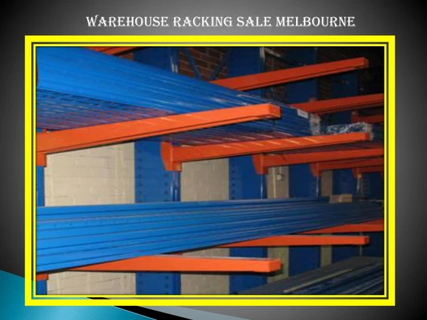 Warehouse Racking Sale Melbourne