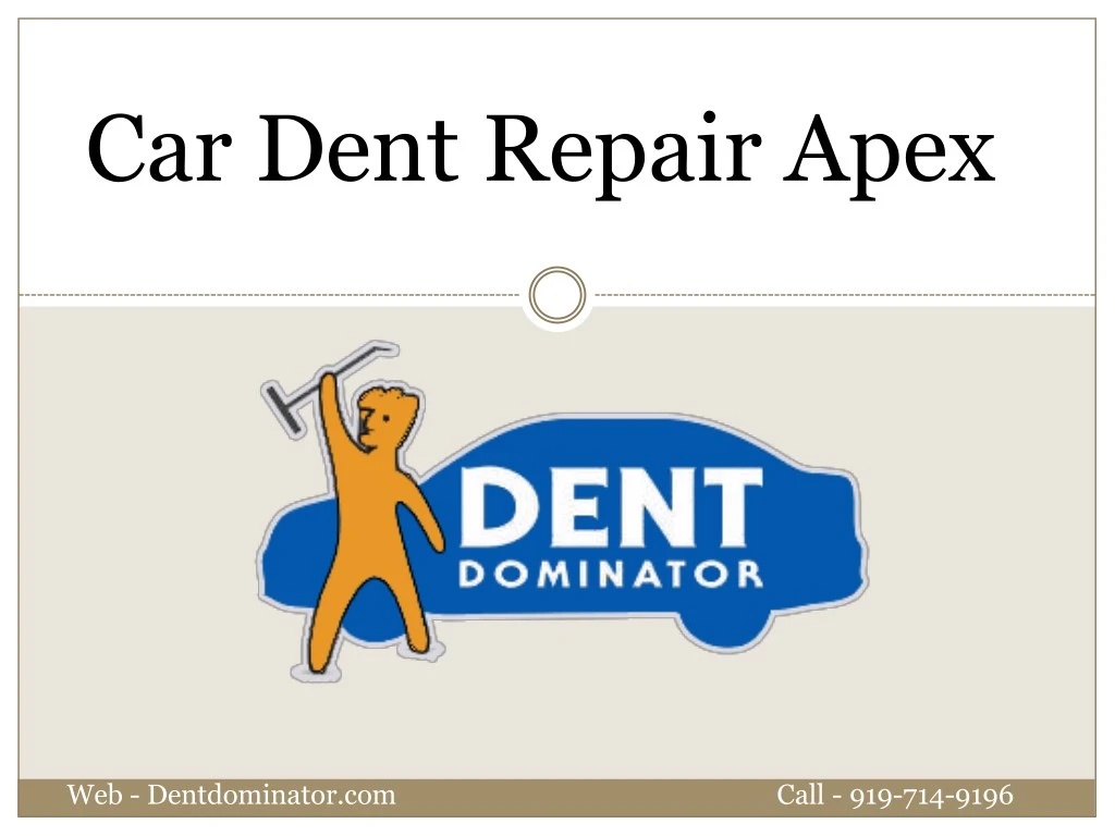 car dent repair apex