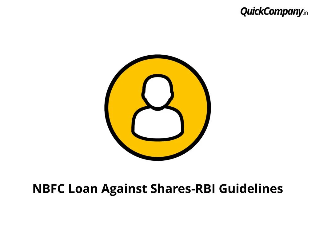 nbfc loan against shares rbi guidelines
