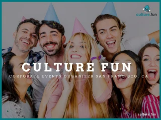 Corporate Events Organizer San Francisco - slide 1