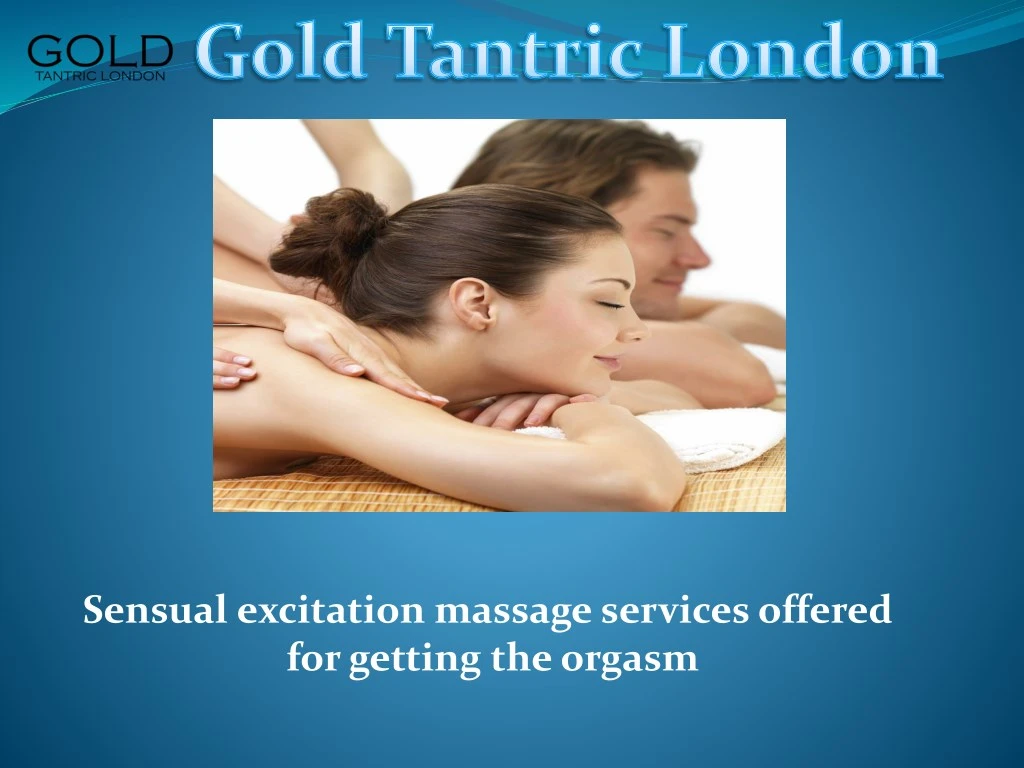 sensual excitation massage services offered