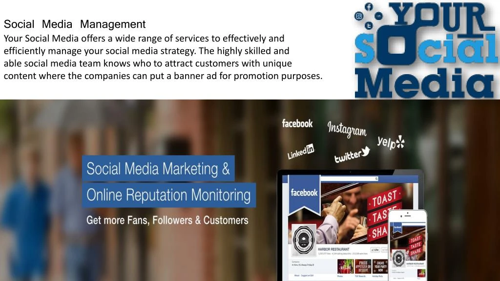 social media management your social media offers
