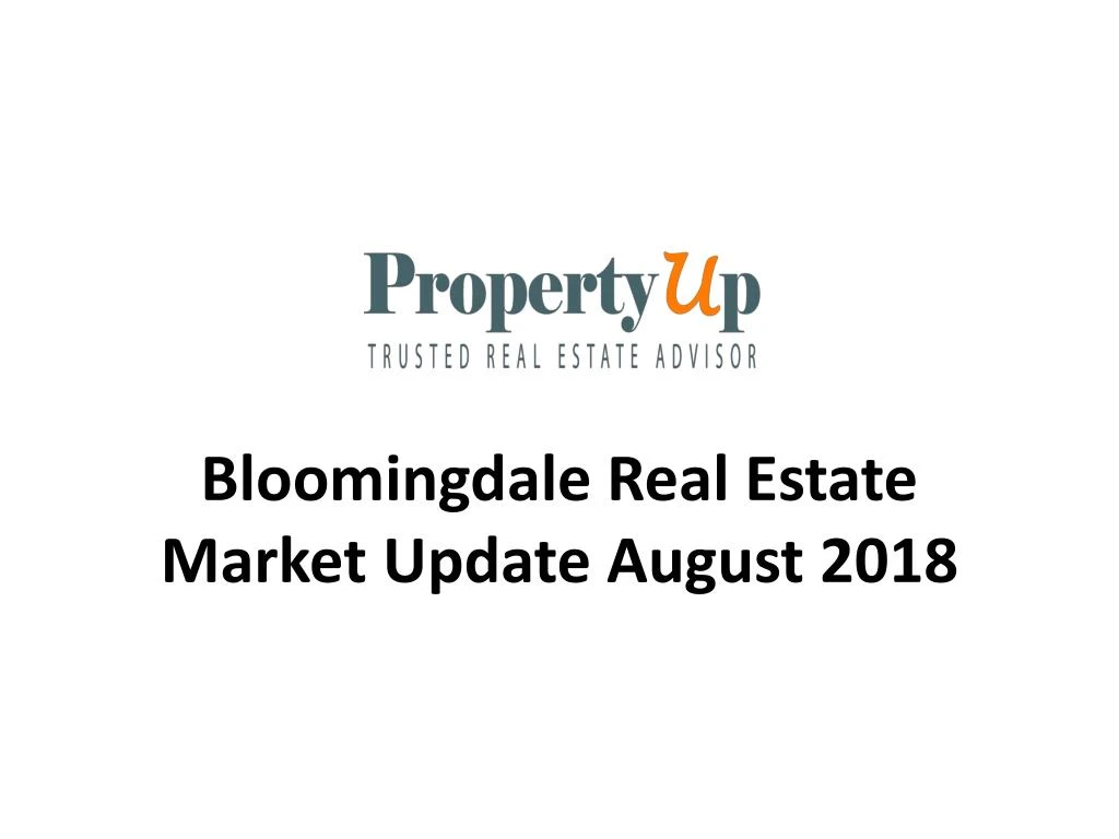 bloomingdale real estate market update august 2018