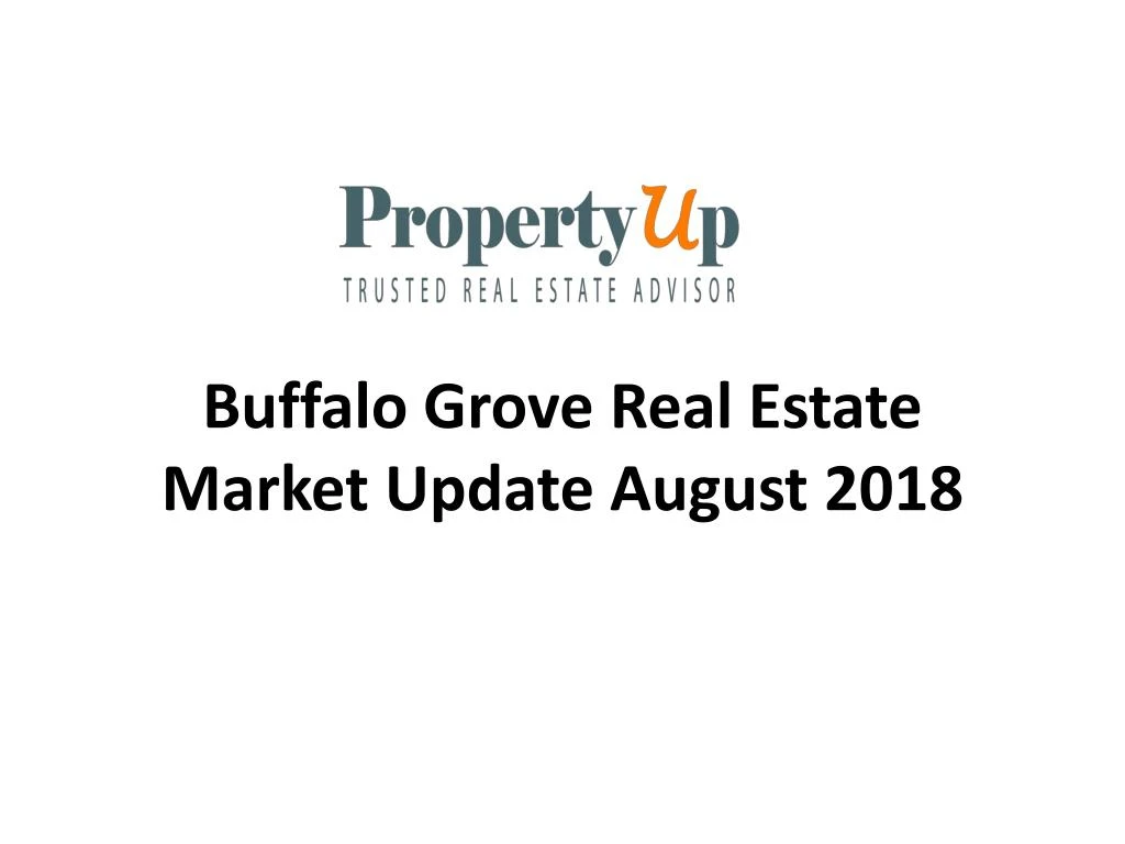 buffalo grove real estate market update august 2018