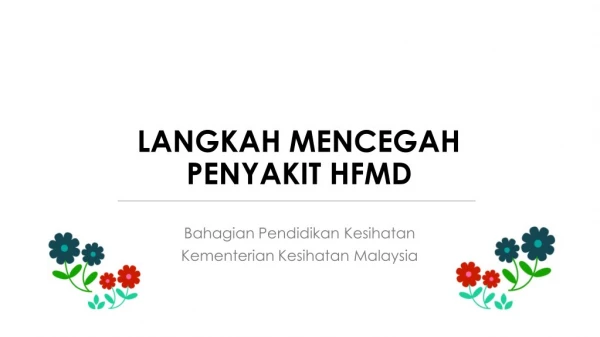 langkah mencegah penyakit hfmd