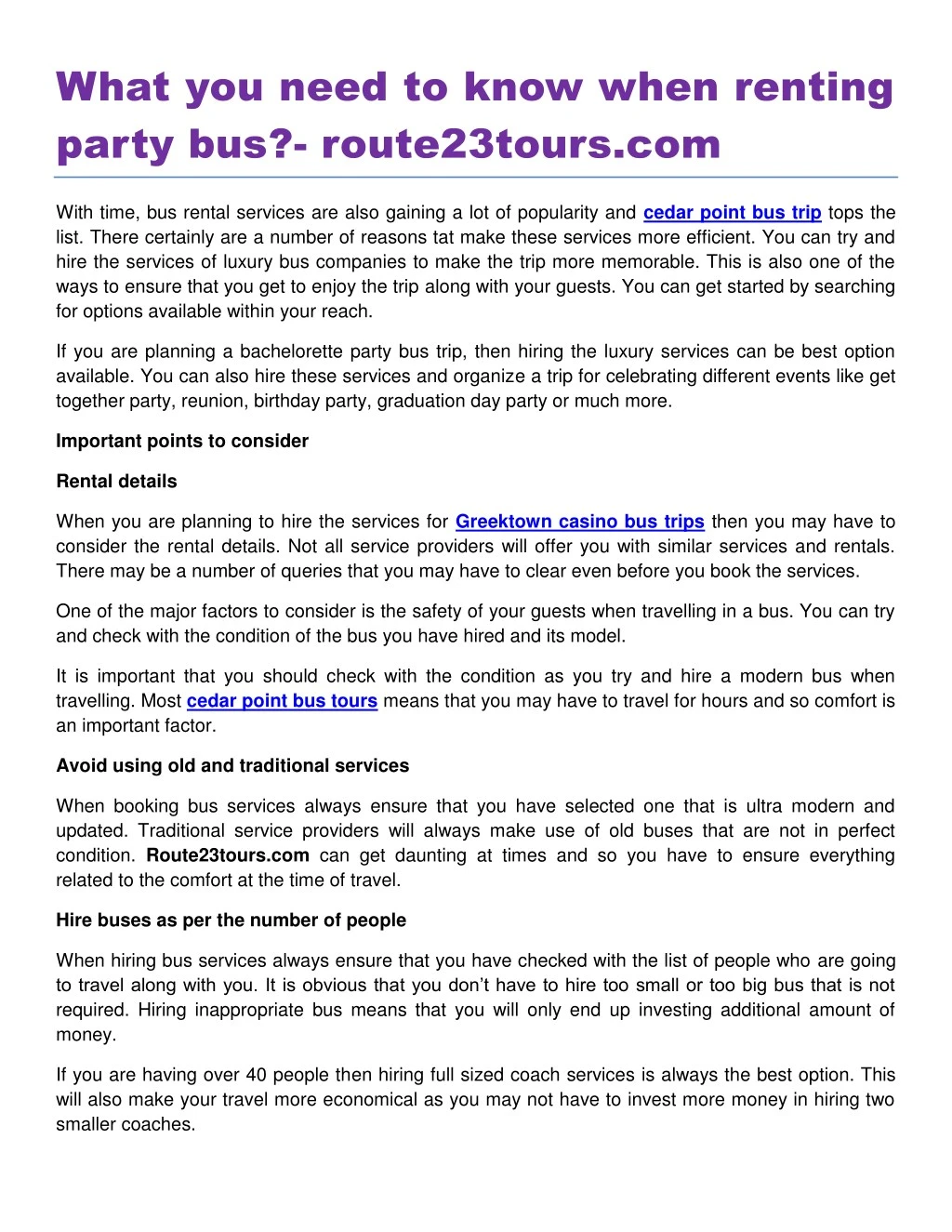 what you need to know when renting party