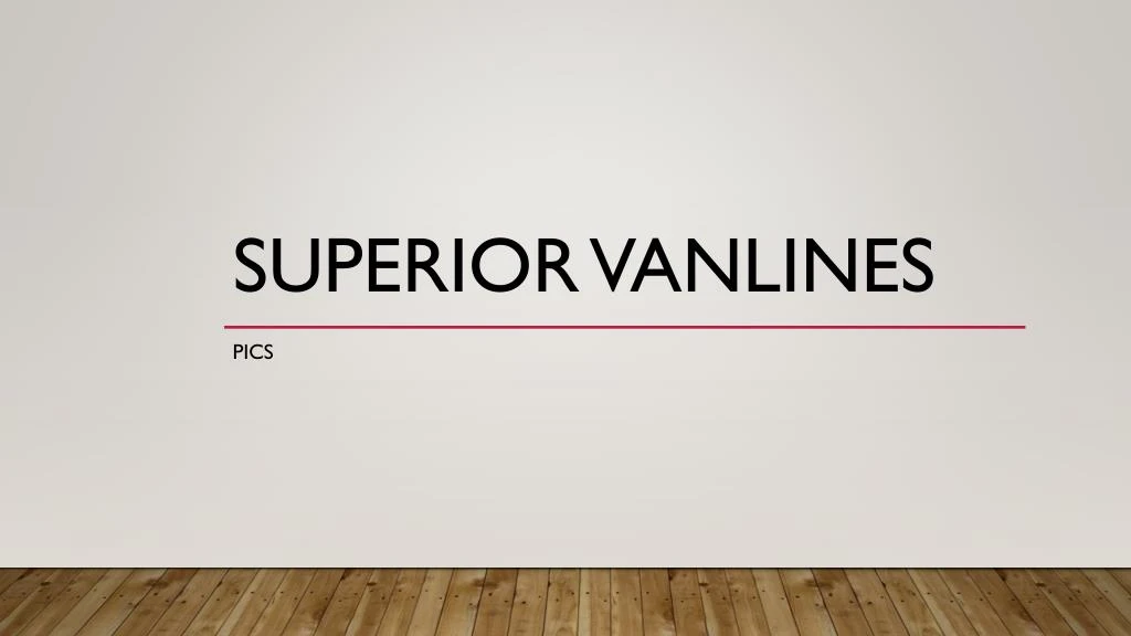 superior vanlines
