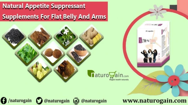 Natural Appetite Suppressant Supplements for Flat Belly and Arms