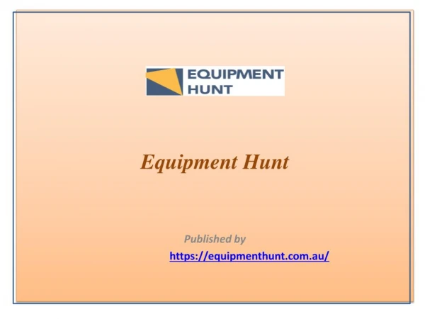 Equipment Hunt