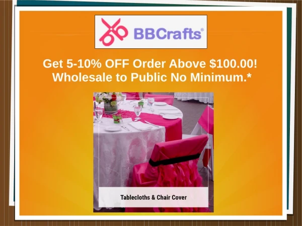 Cheap White Chair Covers & Dinner Napkins for Wedding Functions On Sale
