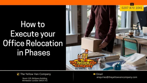 How to execute your office relocation in phases