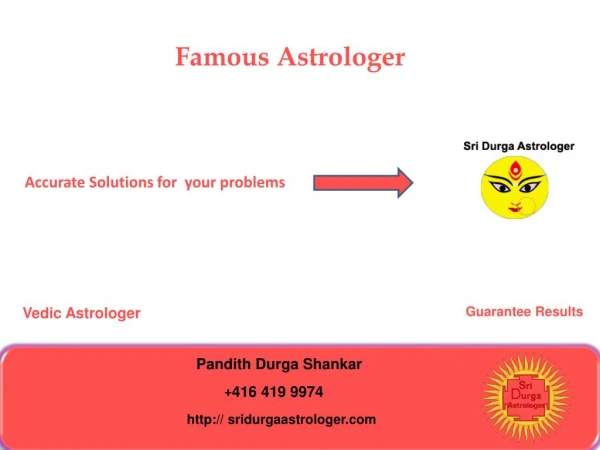 Sri Durga Astrologer -Health problem