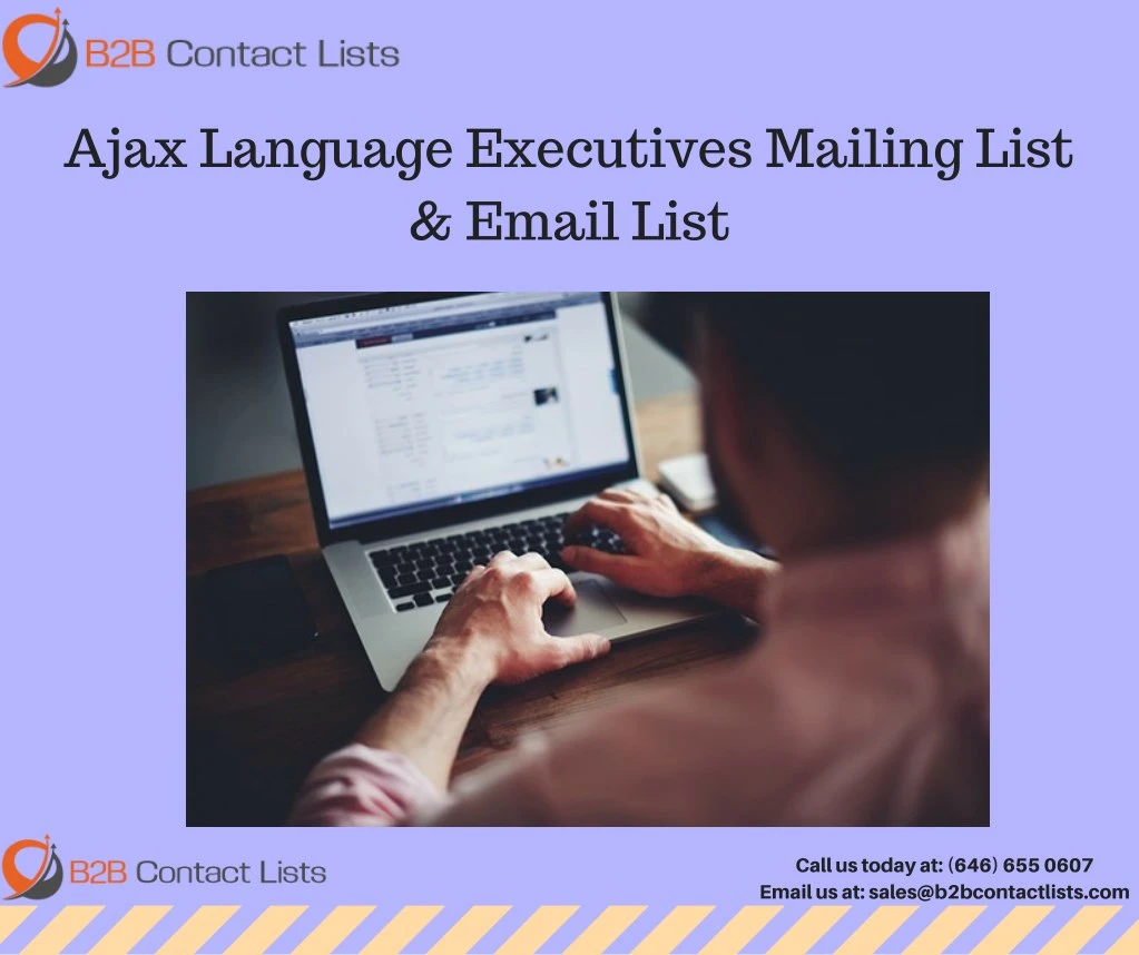 ajax language executives mailing list email list