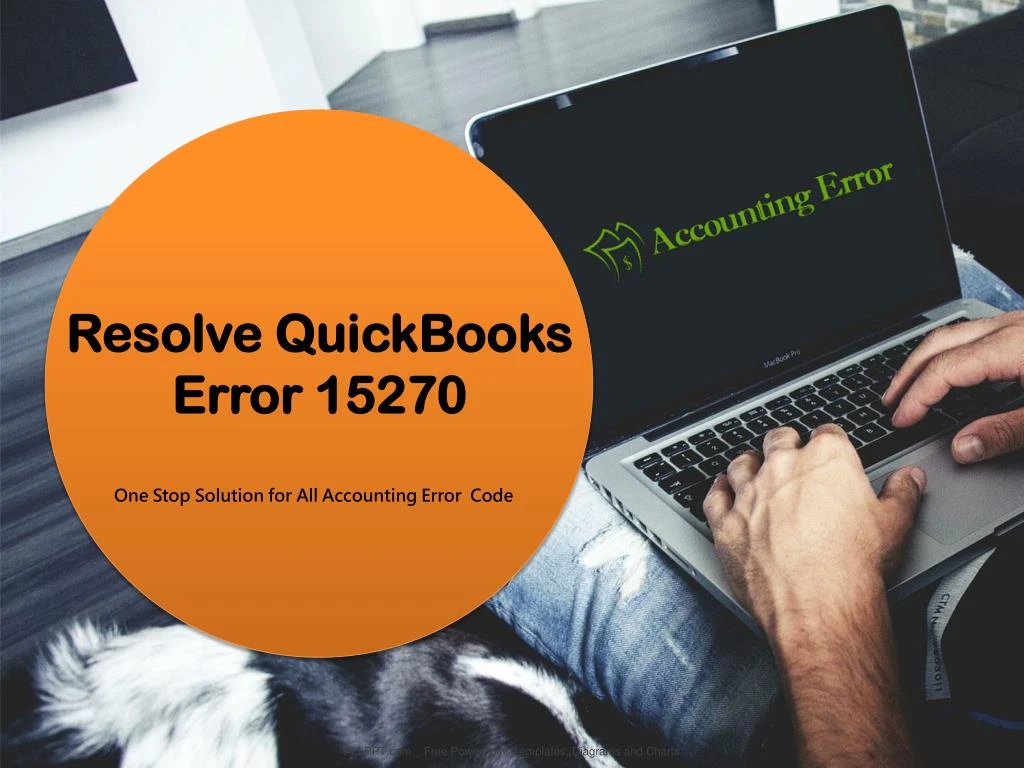 resolve quickbooks error 15270