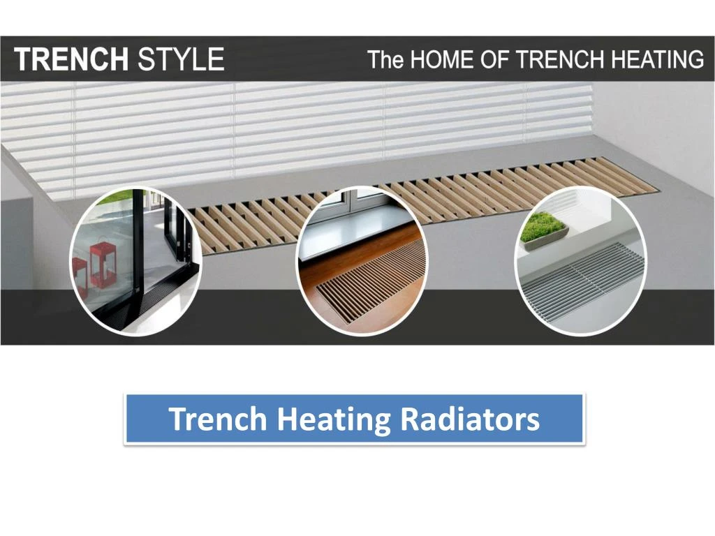 trench heating radiators