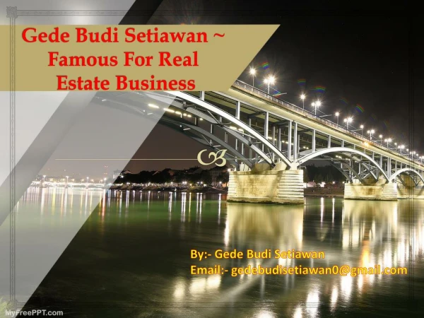 $Best Property Dealer Expert ~ Gede Budi Setiawan